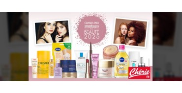 Chérie FM: 14 lots de 7 produits de beauté à gagner
