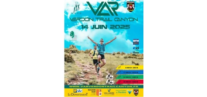 BFMTV: 4 dossards pour le "Var Verdon Trail Canyon" le 14 juin à Aiguines à gagner
