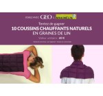 GEO: 10 coussins chauffants naturels Ma Kinelin à gagner