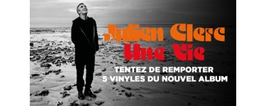 TF1: 5 vinyles "Une Vie" de Julien Clerc à gagner