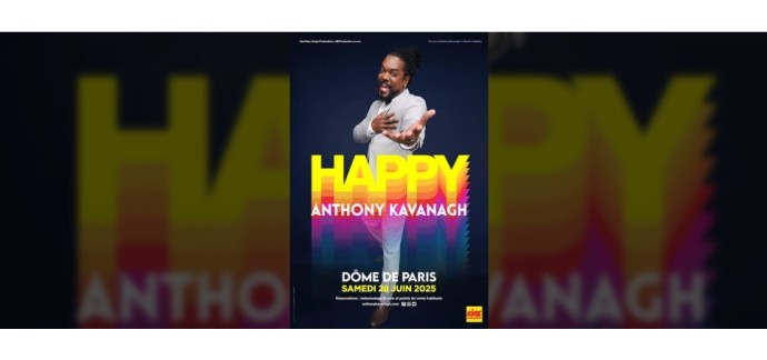 Rire et chansons: Des invitations pour le spectacle d'Anthony Kavanagh à gagner