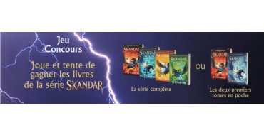 Le Journal de Mickey: 1 lot de 4 romans de la série "Skandar" et 1 lot des tomes 1 et 2 à gagner
