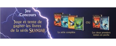 Le Journal de Mickey: 1 lot de 4 romans de la série "Skandar" et 1 lot des tomes 1 et 2 à gagner