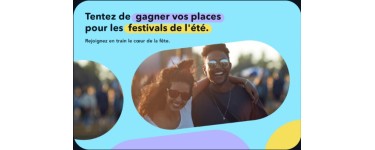 SNCF Connect: 17 lots de 2 invitations journée pour le festival "Rock en Seine" à Saint-Cloud à gagner