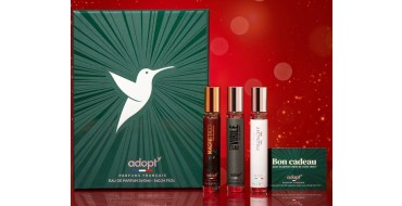 adopt': Coffret 3 eaux de parfums Homme + Un bon cadeau offert à 17,90€