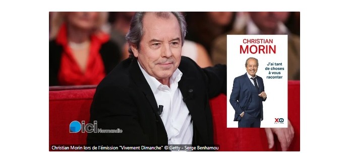 France Bleu: 1 autobiographie de Christian Morin à gagner