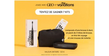 GEO: 7 brosses à dents MyVariations à gagner