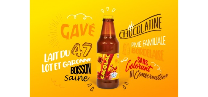 Citizenkid: 5 packs de boisson Cacolac à gagner