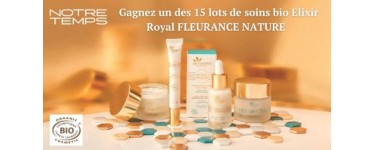 Notre Temps: Des produits de soin Fleurance Nature à gagner