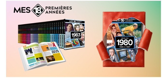 Télé Loisirs: 34 lots de 2 livres "Mes 18 premières années !" à gagner