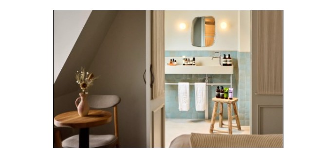 LeFooding: 1 lot comportant 1 séjour d'une nuit à l’Hôtel Hoy à Paris + des produits de soins Aesop à gagner