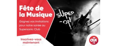 OÜI FM: Des invitations pour la soirée Ouï FM à gagner