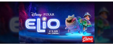 Chérie FM: 1 lot de 2 places de cinéma pour l'avant-première du film "Elio" à gagner