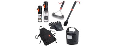 Weber: -10% pour 3 accessoires achetés ou -5% pour 2