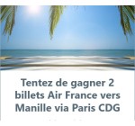 Top Office: 1 lot de 2 billets Air France à destination des Philippines à gagner