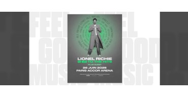Chérie FM:  1 lot de 2 invitations pour le concert de Lionel Richie à Paris à gagner