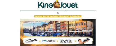 King Jouet: 1 voyage au Danemark,  10 lots de jouets du film Dragons à gagner