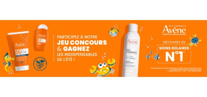 Le Journal de Mickey: 10 lots 2 soins solaires Avène à gagner