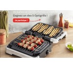 Tefal: 5 appareils culinaires Optigrill 4 en 1 à gagner