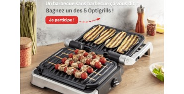Tefal: 5 appareils culinaires Optigrill 4 en 1 à gagner