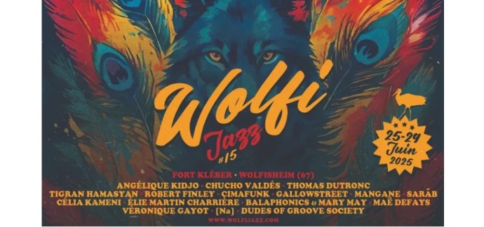 BFMTV: 1 lot de 2 invitations VIP pour le Wolfi Jazz Festival à Wolfisheim à gagner