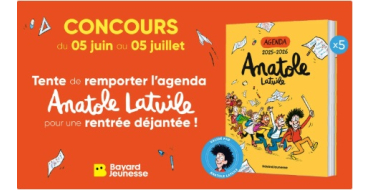 Familiscope: 5 agendas "Anatole Latuile" à gagner
