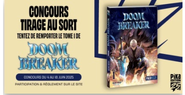 Pika Edition: 3 mangas "Doom Breaker" à gagner