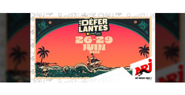 NRJ: 4 lots de 2 invitations pour le festival "Les Déferlantes" à Argelès-sur-Mer à gagner