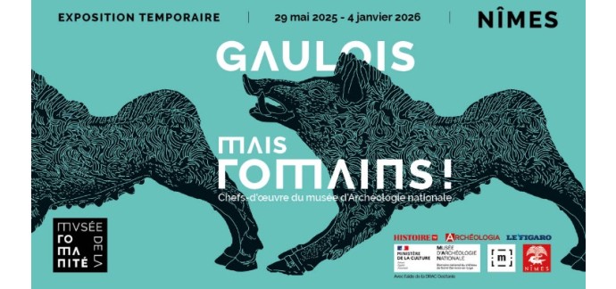 TF1: 10 lots de 2 entrées pour l'exposition "Gaulois mais Romains !" à Nîmes à gagner