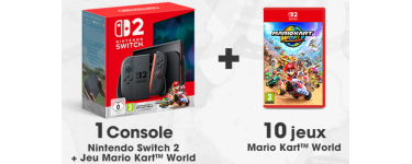 Le Journal de Mickey: 1 console Nintendo Switch  + des jeux vidéo Switch 2 "Mario Kart World" à gagner