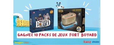 Milan Jeunesse: 10 lots comportant 1 jeu de société "Fort Boyard" + 1 puzzle 3D à gagner