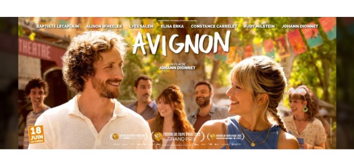 Rire et chansons: Des places de cinéma pour le film "Avignon" à gagner