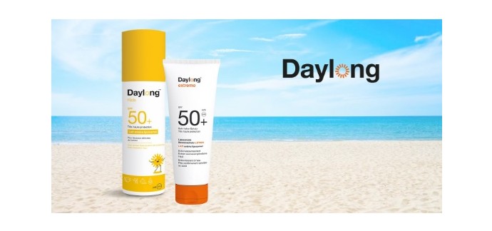 Voici: 20 lots de soins solaires Daylong à gagner