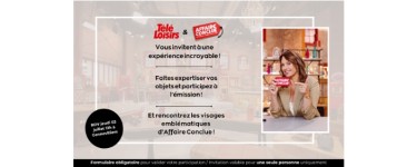 Télé Loisirs: 1 participation à l'émission Affaire Conclue sur France Télévision à gagner