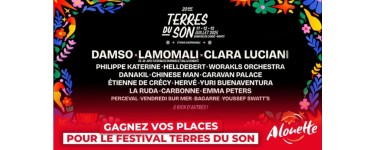 Alouette: Des invitations pour le festival "Terres du Son" à Monts à gagner