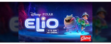Chérie FM: 8 lots de 4 places de cinéma pour le film "Elio" avec des goodies à gagner