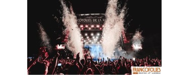 Alouette: 1 lot de 2 invitations VIP pour le festival "Les Francofolies" à gagner