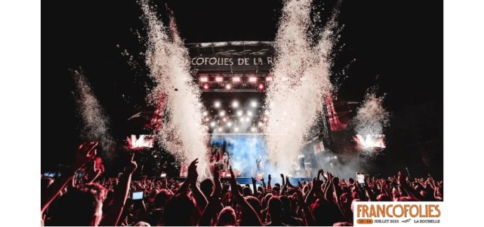 Alouette: 1 lot de 2 invitations VIP pour le festival "Les Francofolies" à gagner
