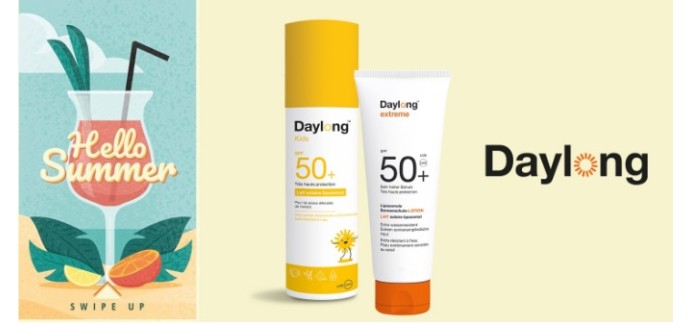 Femme Actuelle: 20 lots de soins solaires Daylong à gagner