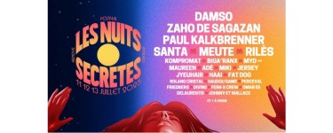 BFMTV: 3 lots de 2 pass 3 jours pour le Festival "Les Nuits Secrètes" à Aulnoye-Aymeries à gagner