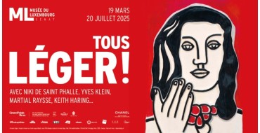 TF1: 5 lots de 2 entrées pour l'exposition "Tous Léger !" au Musée du Luxembourg à gagner