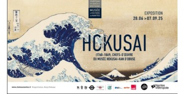 Arte: 30 lots de 2 entrées pour l'exposition "Hokusai" au Château des ducs de Bretagne à Nantes à gagner