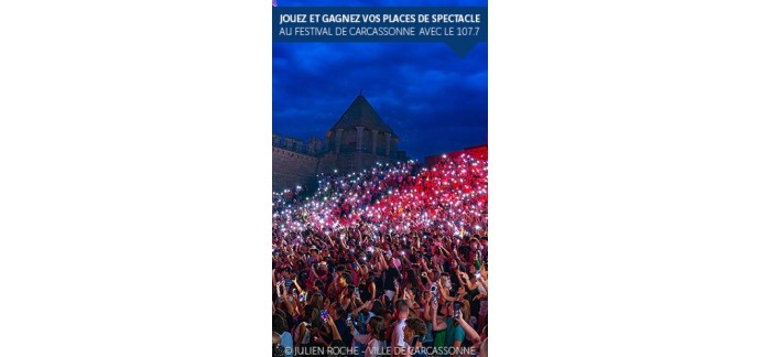 Télépéage Ulys by Vinci Autoroutes: 20 lots de 2 invitations pour des concerts au Festival de Carcassonne à gagner