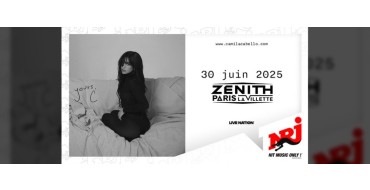 NRJ: Des invitations pour le concert de Camila Cabello à gagner