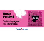 Riffx: 3 lots de 2 invitations pour le Rose Festival à Toulouse à gagner