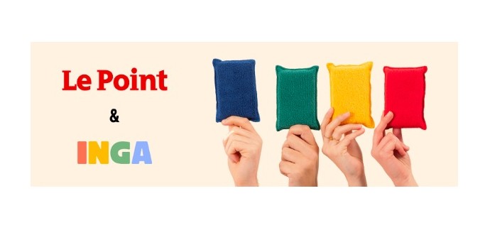 Le Point: 25 lots d'éponges ou microfibres à gagner