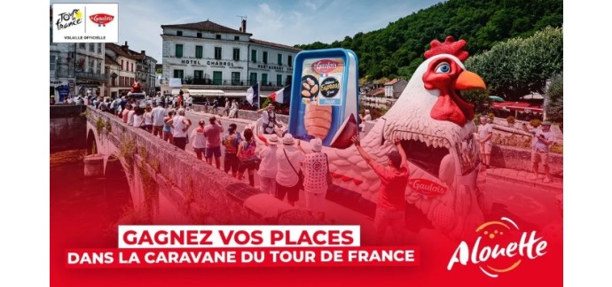 Alouette: Des invitations pour la caravane du Tour de France pour l’étape Chinon / Chateauroux à gagner