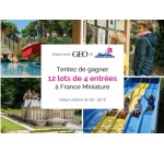 GEO: 12 lots de 4 entrées à France Miniature à gagner