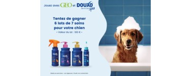GEO: Des produits de soins pour chien DOUXO à gagner