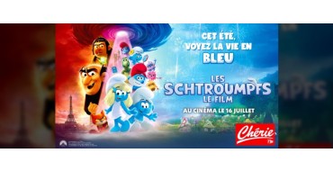 Chérie FM: 4 lots de 4 places de cinéma pour le film "Les Schtroumpfs - Le Film" à gagner